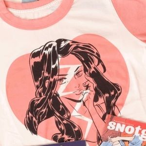Big Bud Press x Snotgirl Tee shirt XS Very Hard to Find T
